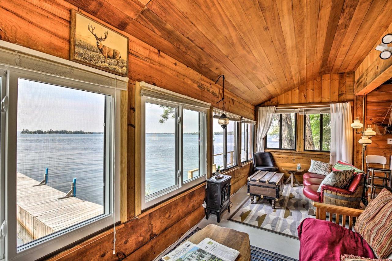 Private Island With Land Access Cabin Hammond Экстерьер фото